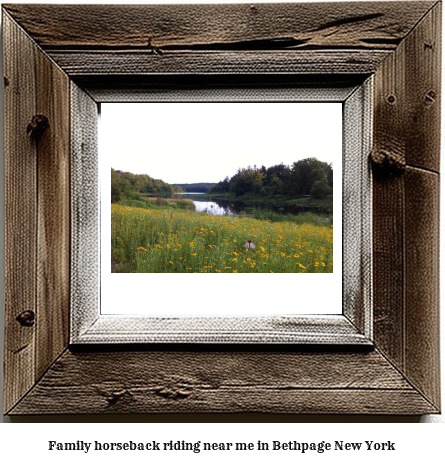 family horseback riding near me in Bethpage, New York